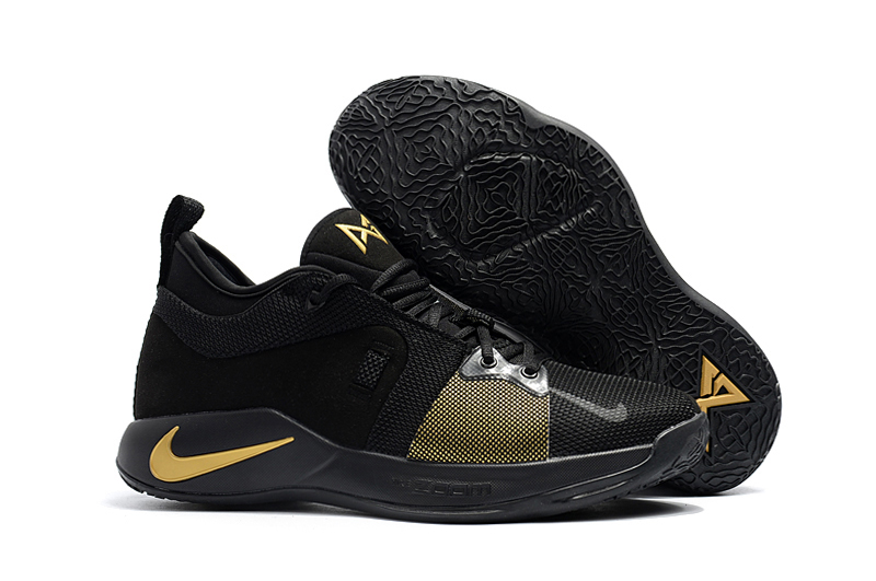Nike PG 2 Black Yellow Basketball Shoes